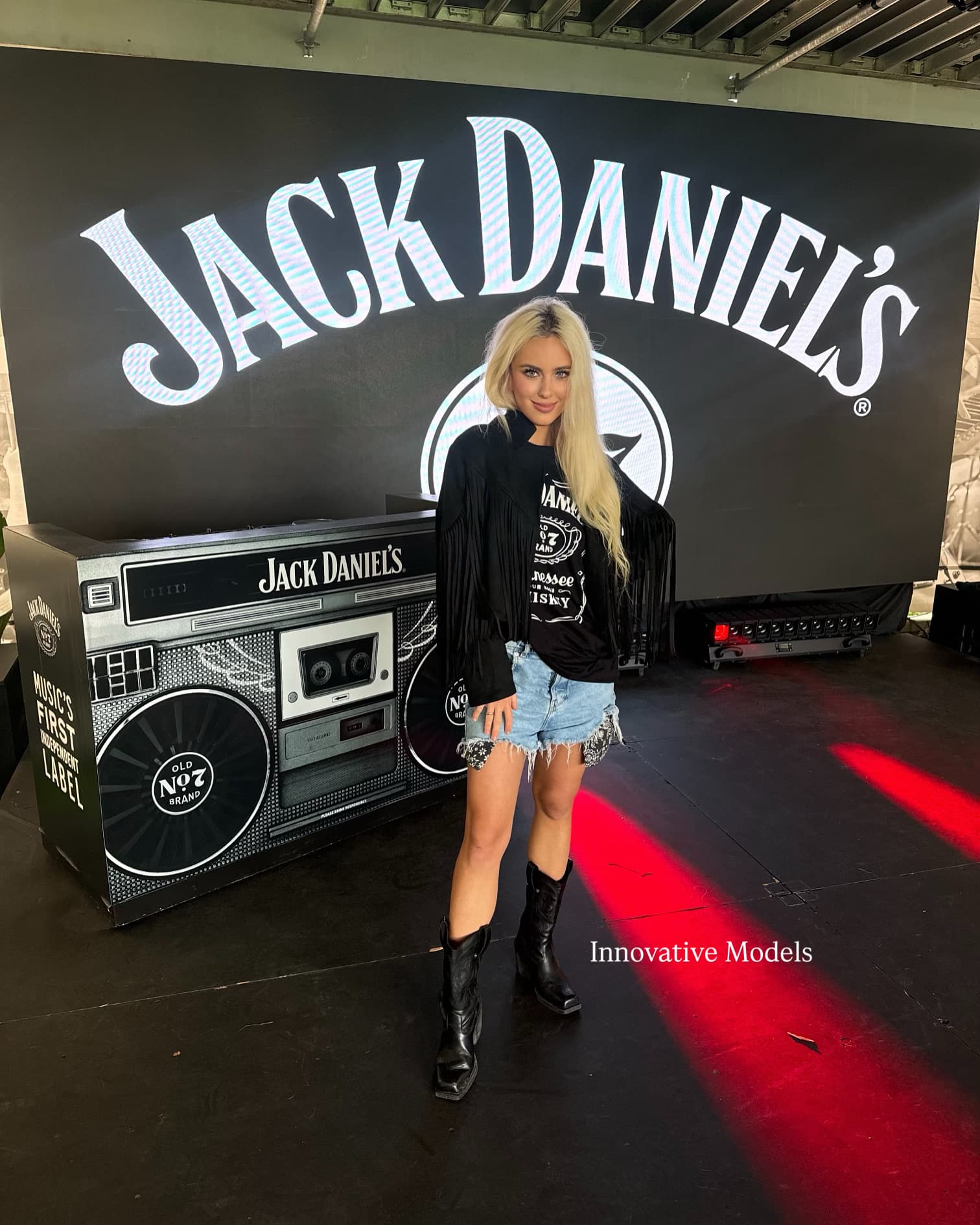 Innovative Promo Agency brand ambassador on a Jack Daniel's activation